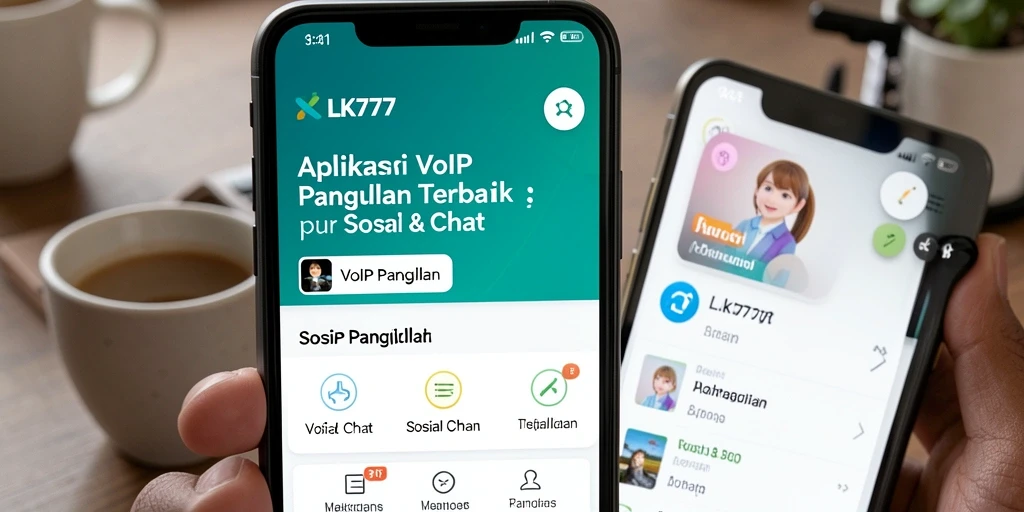 Antarmuka antarmuka LK777 untuk VoIP Panggilan yang intuitif